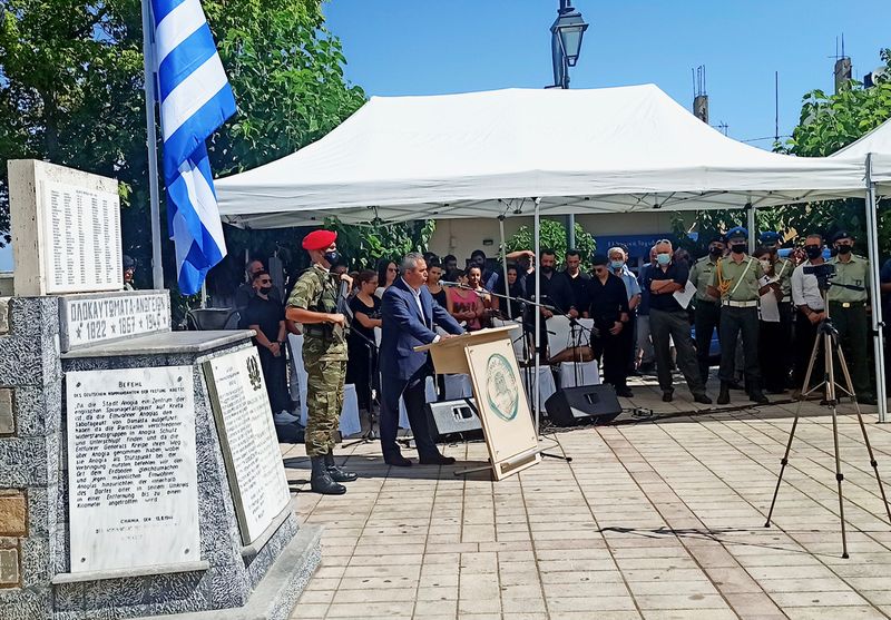 Τιμήθηκε στα Ανώγεια η 77η επέτειος του ολοκαυτώματος (pics)