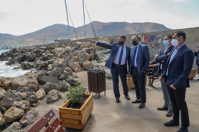 Το Λιμάνι Χερσονήσου αλλάζει όψη – Ανακοίνωσε έργα προϋπολογισμού 5 εκατ. ευρώ σε υποδομές ο Υπουργός Ναυτιλίας