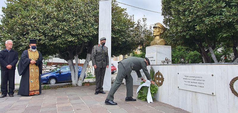 Ο Αρχηγός της Εθνικής Φρουράς της Κυπριακής Δημοκρατίας κατέθεσε στεφάνι σε Μοχό και Ποταμιές