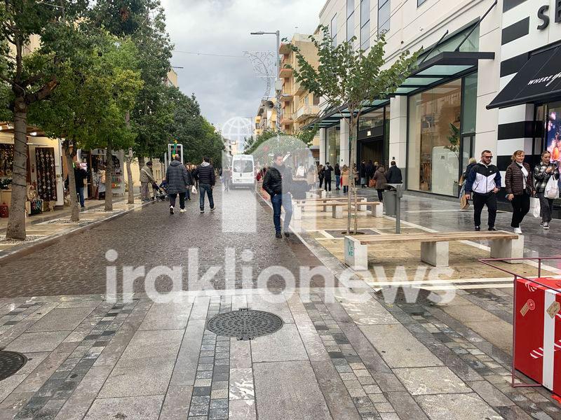 Βροχερό σήμερα το Ηράκλειο (pics)