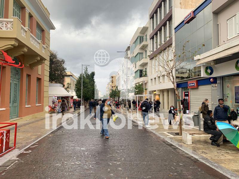 Βροχερό σήμερα το Ηράκλειο (pics)