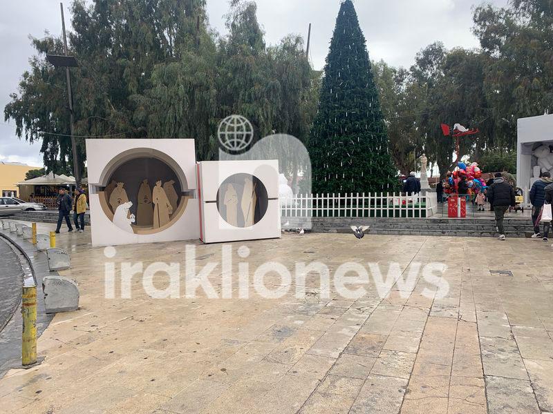 Βροχερό σήμερα το Ηράκλειο (pics)