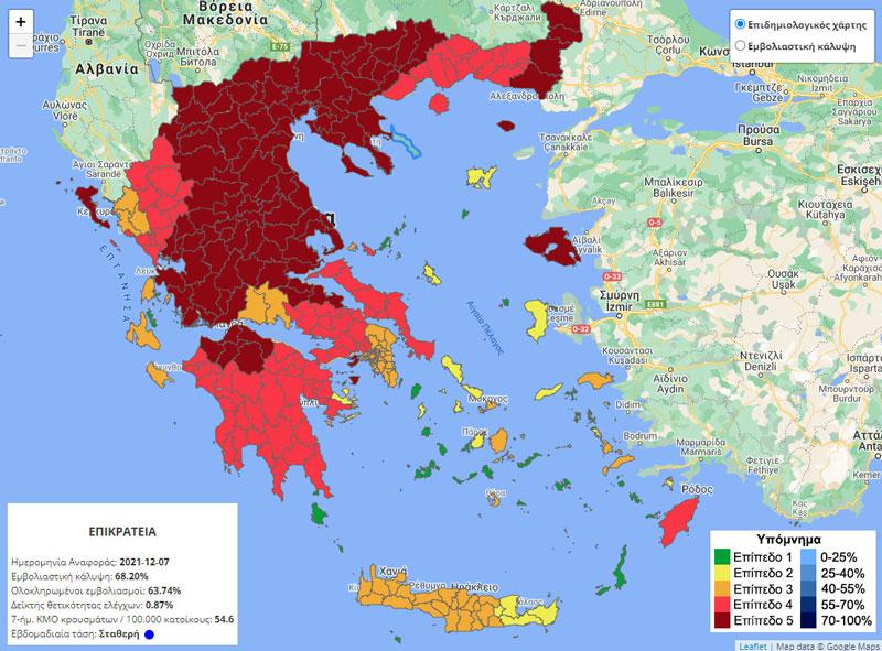 Ελλάδα: Διάγραμμα σοκ για τους θανάτους από Covid 19