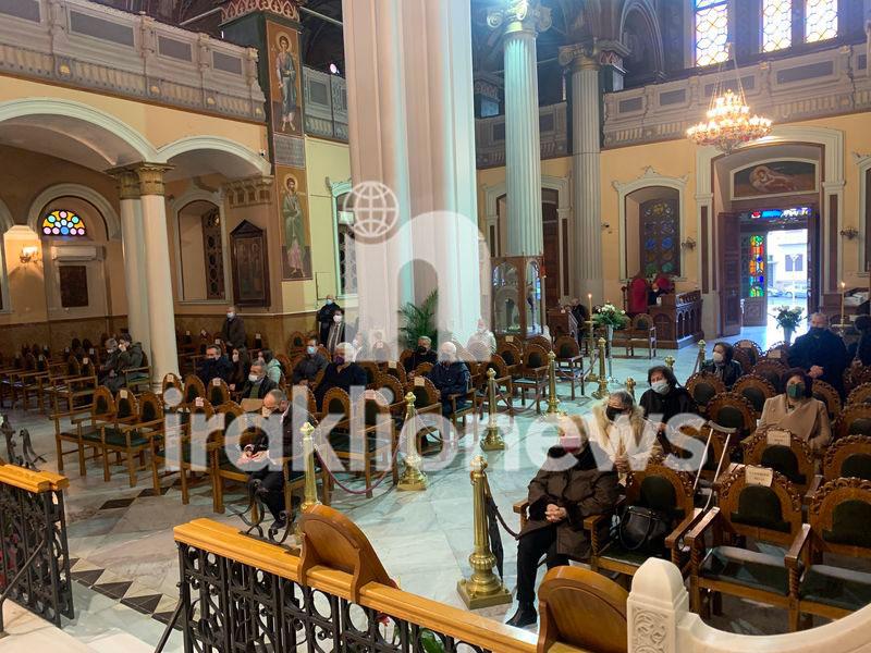 Η πρώτη Θεία Λειτουργία στον Μητροπολιτικό Ναό του Αγίου Μηνά (pics)
