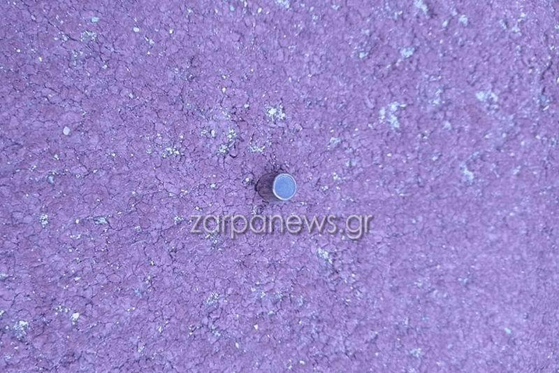 Αδέσποτη σφαίρα καρφώθηκε στο ταρτάν του Εθνικού Σταδίου Χανίων