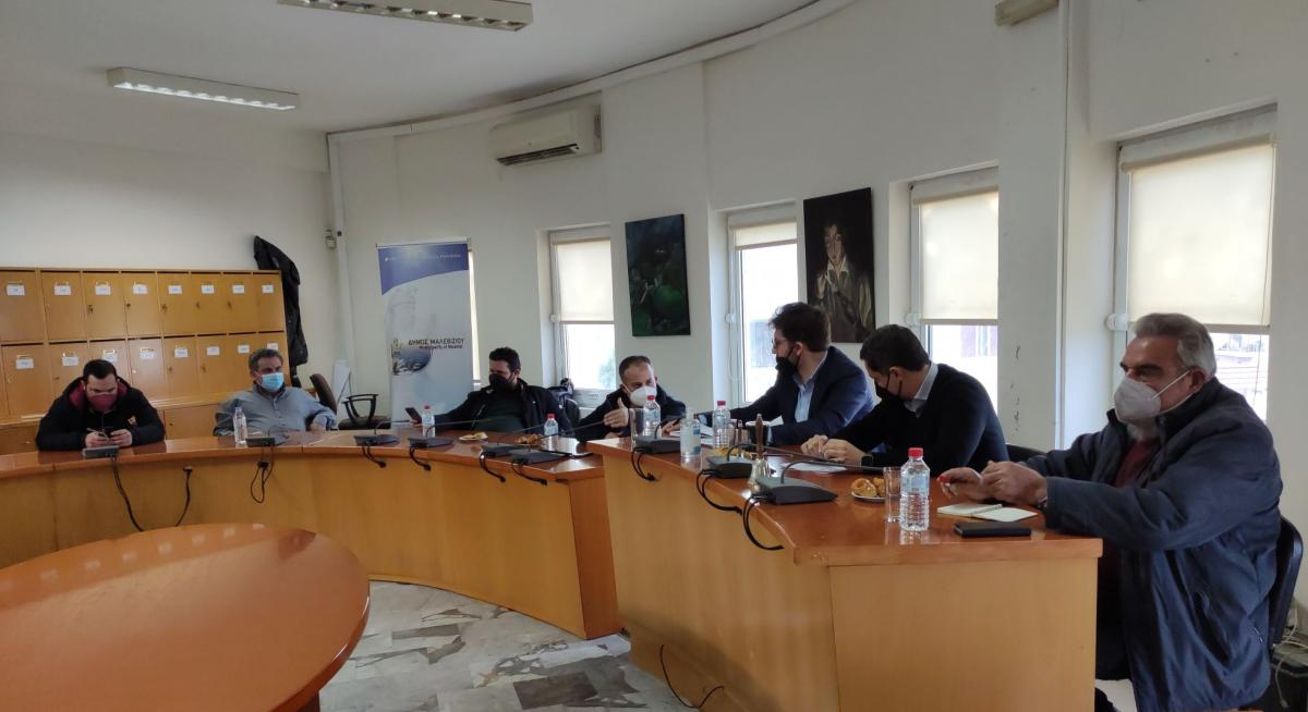 Το Δήμο Μαλεβιζίου επισκέφτηκε ο βουλευτής της Νέας Δημοκρατίας Μάξιμος Σενετάκης (pics)