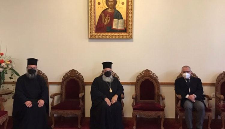 Συνάντηση του Προέδρου του Δημοτικού Συμβουλίου Ηρακλείου με τον νέο Αρχιεπίσκοπο Κρήτης
