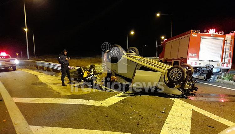 Μεσαρά: Σοβαρό τροχαίο ατύχημα λίγο μετά τα μεσάνυχτα (pics)