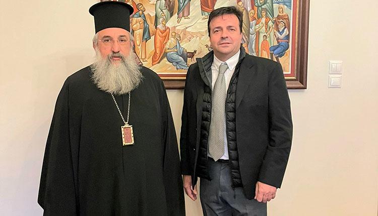 Συνάντηση Αντιπεριφερειάρχη Ηρακλείου με τον νέο Αρχιεπίσκοπο Κρήτης
