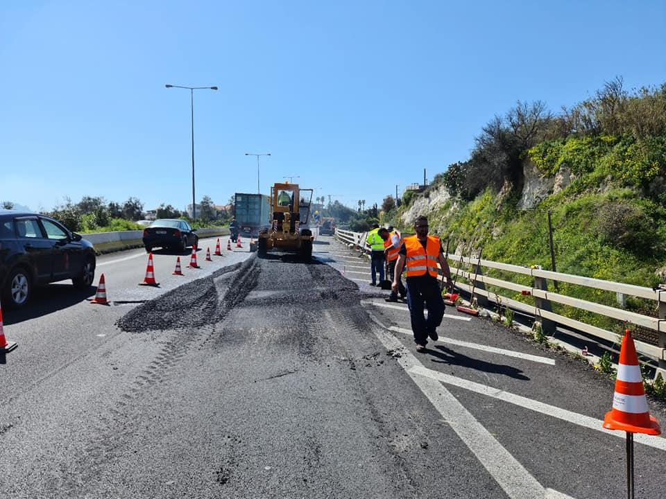 Συνεχίζονται οι εργασίες στο ρεύμα από κόμβο Αλικαρνασσού προς κόμβο Κνωσσού (pics)