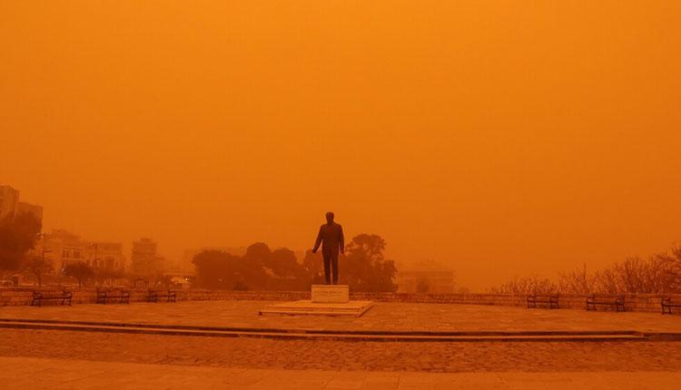 Όταν η Κρήτη καλύφθηκε από αφρικανική σκόνη - Τέσσερα χρόνια πριν τέτοια μέρα (pics)