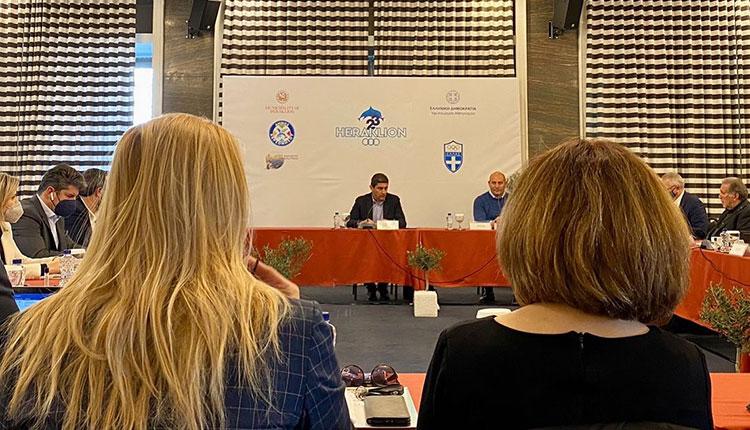 Ολοκληρώθηκε η επίσκεψη της Διεθνούς Επιτροπής για τους Μεσογειακούς αγώνες - Στόχος οι αγώνες «Ηράκλειο 2023» να γράψουν ιστορία