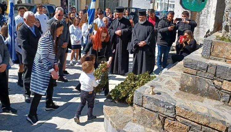 Ο εορτασμός της 25ης Μαρτίου στον Δήμο Γόρτυνας