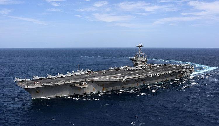 Το USS Harry Truman ανοιχτά της Κρήτης