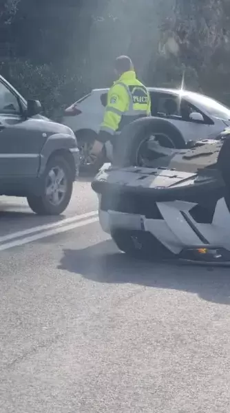 Τροχαίο με ανατροπή οχήματος στο ΒΟΑΚ