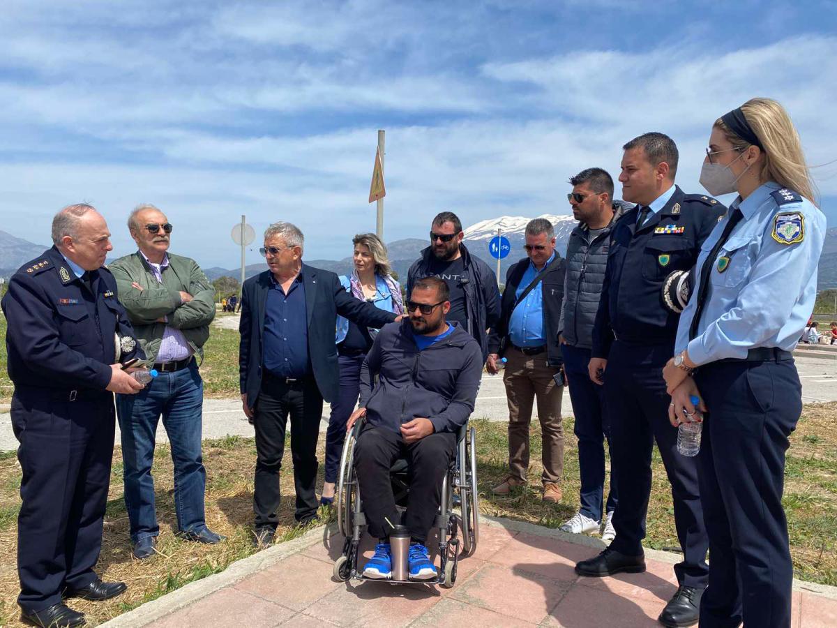 Αυλαία για το "Ασφαλώς κυκλοφορώ" στο Πάρκο Κυκλοφοριακής Αγωγής Τυμπακίου