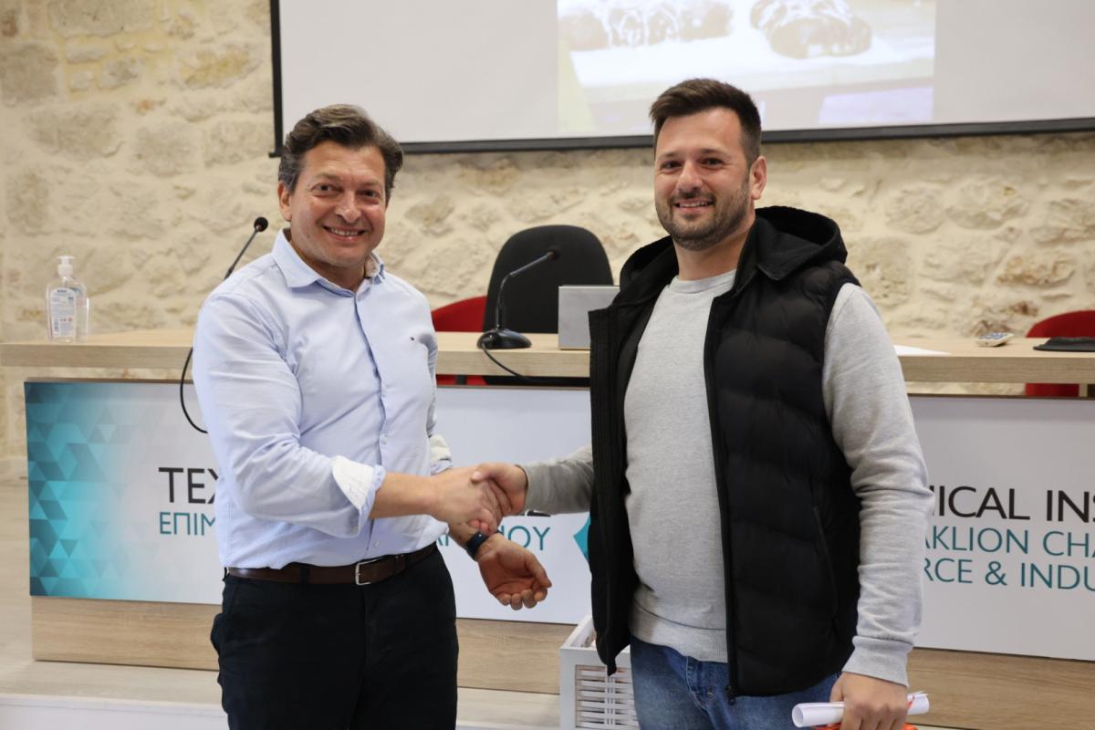 Απονομή των πρώτων πιστοποιητικών στους απόφοιτους της Σχολής Αρτοποιίας Κρήτης