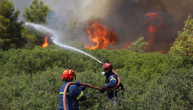 Συναγερμός στην Πυροσβεστική για πυρκαγιά στο Σαμπά