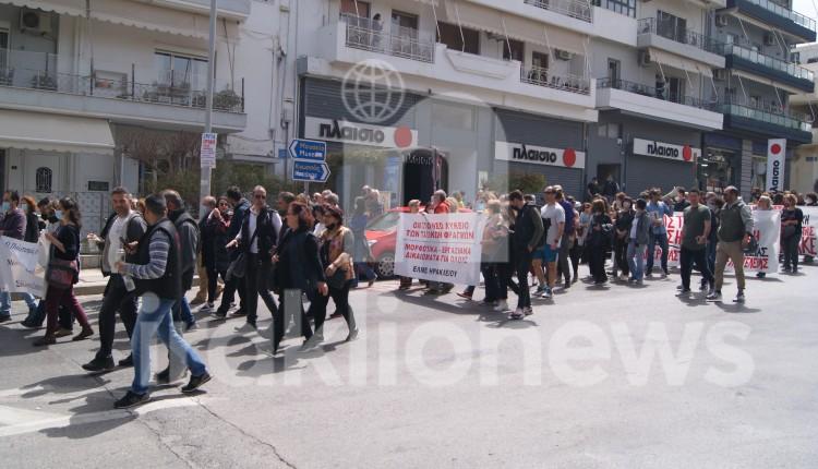 Μεγάλη συμμετοχή στην σημερινή απεργιακή κινητοποίηση στο Ηράκλειο (vids & pics) - Τι δήλωσαν οι τοπικοί φορείς