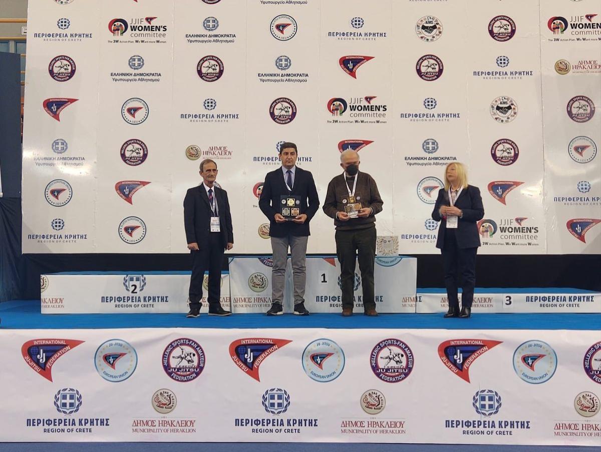 Ο Λ. Αυγενάκης στην τελετή έναρξης του Ευρωπαϊκού Πρωταθλήματος Ζίου Ζίτσου