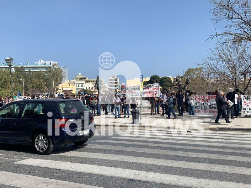 Όλα έτοιμα για την απεργιακή κινητοποιήση στο Ηράκλειο (pics)