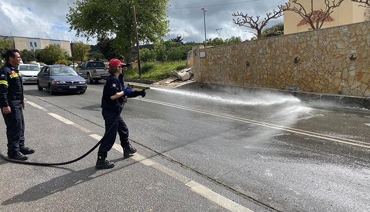 Τροχαίο με τραυματίες έξω από εκκλησία