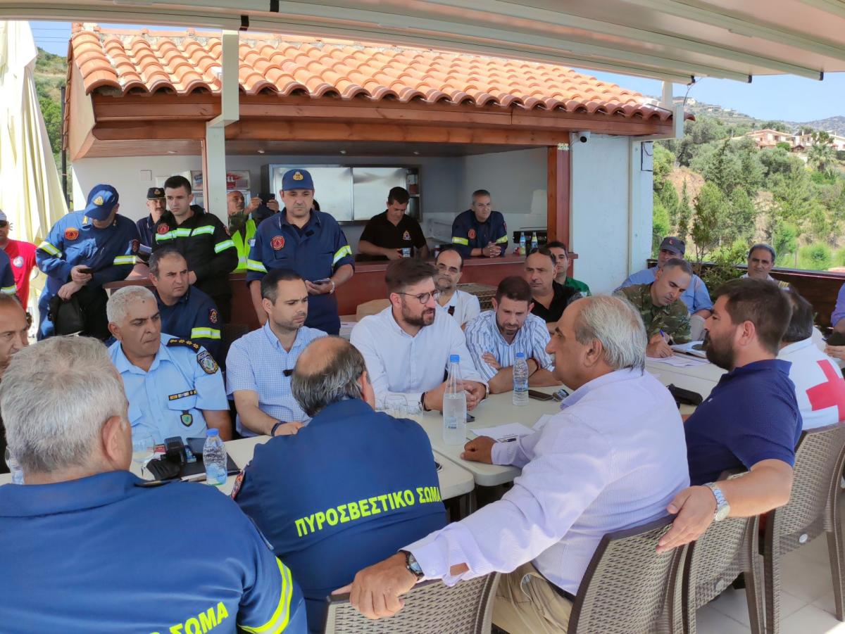 Με επιτυχία η άσκηση «ΔΙΑ ΠΥΡΟΣ» της Πυροσβεστικής Υπηρεσίας στην περιοχή των Λινοπεραμάτων (pics)