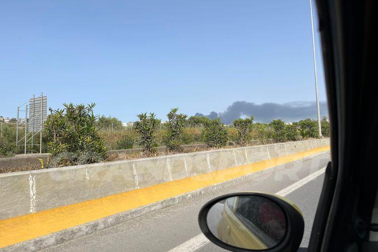 Οι εικόνες που έρχονται από τη ΒΙΠΕ φανερώνουν και το μέγεθος της φωτιάς