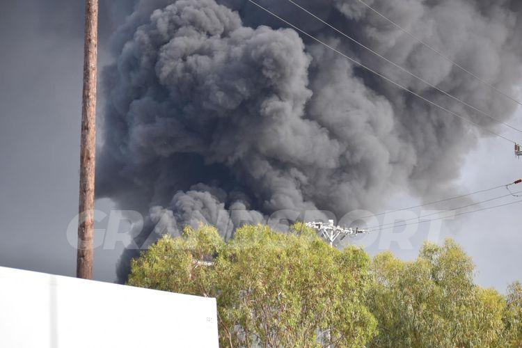 Οι εικόνες που έρχονται από τη ΒΙΠΕ φανερώνουν και το μέγεθος της φωτιάς