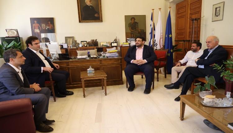 Στην Λότζια ο Υπ. Ψηφιακής Διακυβέρνησης - Απολαβές έως 5 εκ. ευρώ για τον Δήμο Ηρακλείου
