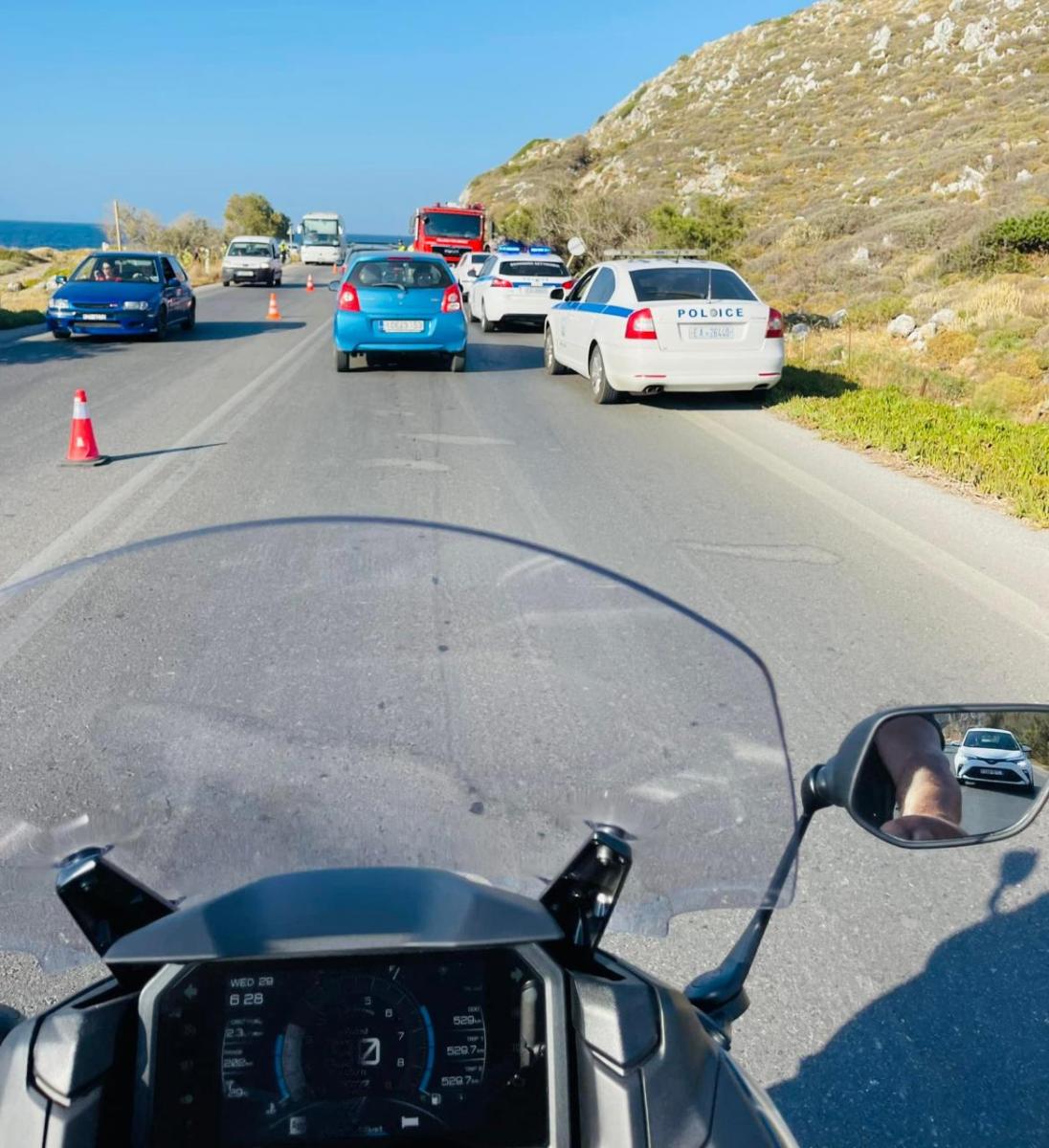 Φωτογραφίες και βίντεο από το νέο θανατηφόρο τροχαίο στο Γεράνι Ρεθύμνου