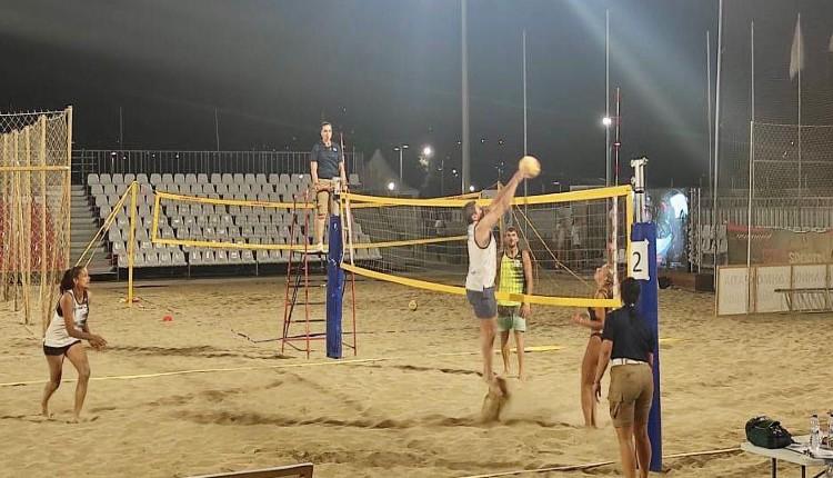 Έκλεψε την παράσταση στο Φεστιβάλ Μπιτς Βόλεϊ η συμμετοχή των Αυγενάκη και Μελισσανίδη (pics)