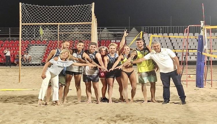 Έκλεψε την παράσταση στο Φεστιβάλ Μπιτς Βόλεϊ η συμμετοχή των Αυγενάκη και Μελισσανίδη (pics)