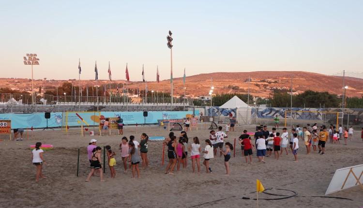 «Παιχνίδια στην άμμο» στο Karteros Beach Sports Center