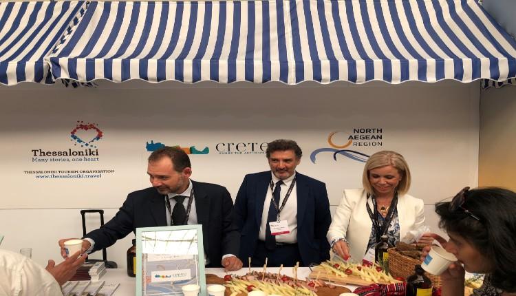 Συμμετοχή της Περιφέρειας Κρήτης στην έκθεση γαστρονομικού τουρισμού «National Geographic Food Festival» στο Λονδίνο