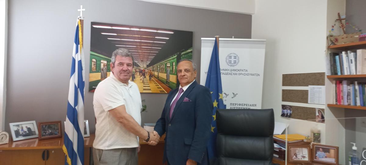 Καλωσόρισε τους νέους Διευθυντές Εκπαίδευσης ο Μανώλης Καρτσωνάκης (pics) 6 Καλωσόρισε τους νέους Διευθυντές Εκπαίδευσης ο Μανώλης Καρτσωνάκης (pics)