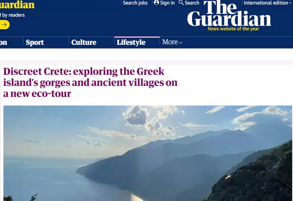 Η... άλλη Κρήτη: Ο Guardian σε οδοιπορικό του αποθεώνει τα Λευκά Όρη και τα Σφακιά (pics)