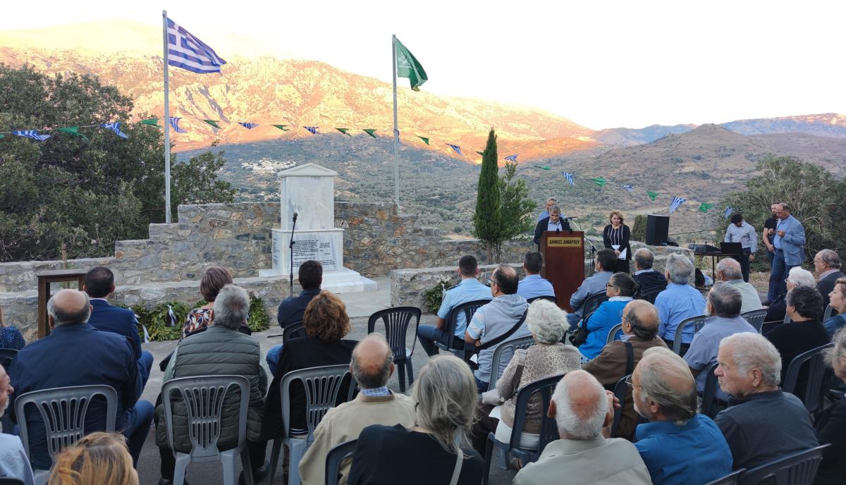 Αποκαλυπτήρια Μνημείου Πεσόντων στο Πετροχώρι Αμαρίου(pics)