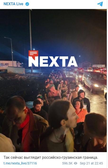 Σε πανικό οι Ρώσοι που εγκαταλείπουν με κάθε μέσο τη χώρα(vids)