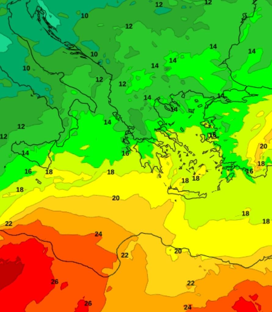 Άνοδο της θερμοκρασίας από σήμερα στην Κρήτη