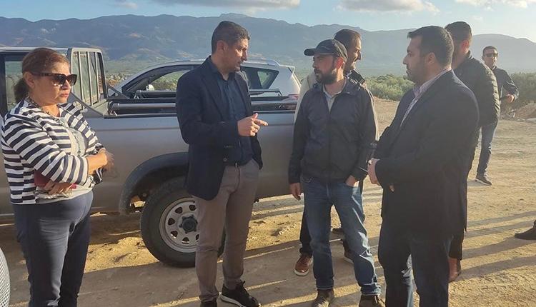 Στο υπό κατασκευή κλειστό του Ασημίου ο Λευτέρης Αυγενάκης (pics)