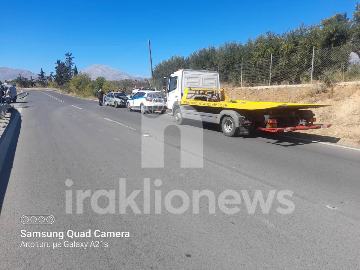 Νέο τροχαίο ατύχημα στους δρόμους της Μεσαράς 3 Νέο τροχαίο ατύχημα στους δρόμους της Μεσαράς