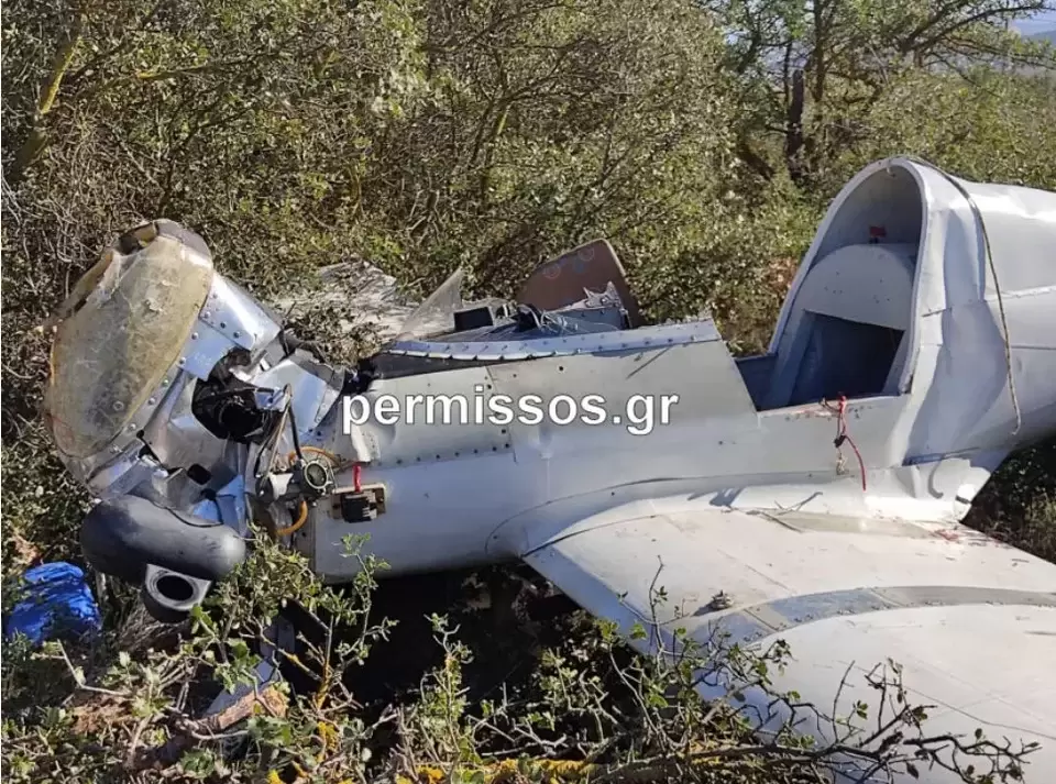 Νεκρός ο 79χρονος πιλότος μονοκινητήριου στη Θήβα (Pics - Vid)