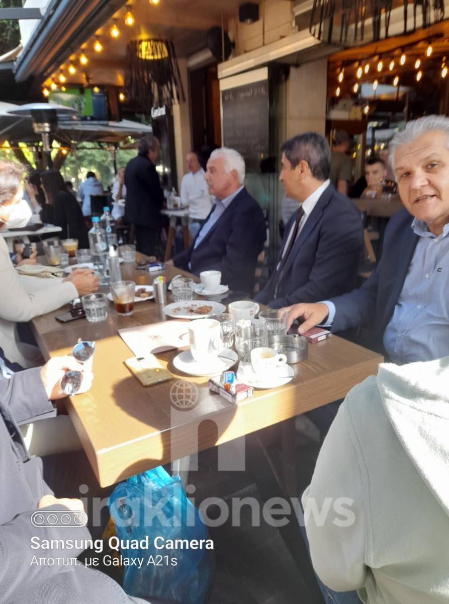 Στο κέντρο του Ηρακλείου ο Υφυπουργός Πολιτισμού και Αθλητισμού Λ. Αυγενάκης μετά τον εορτασμό του Αγίου Νέστορα (Pics)