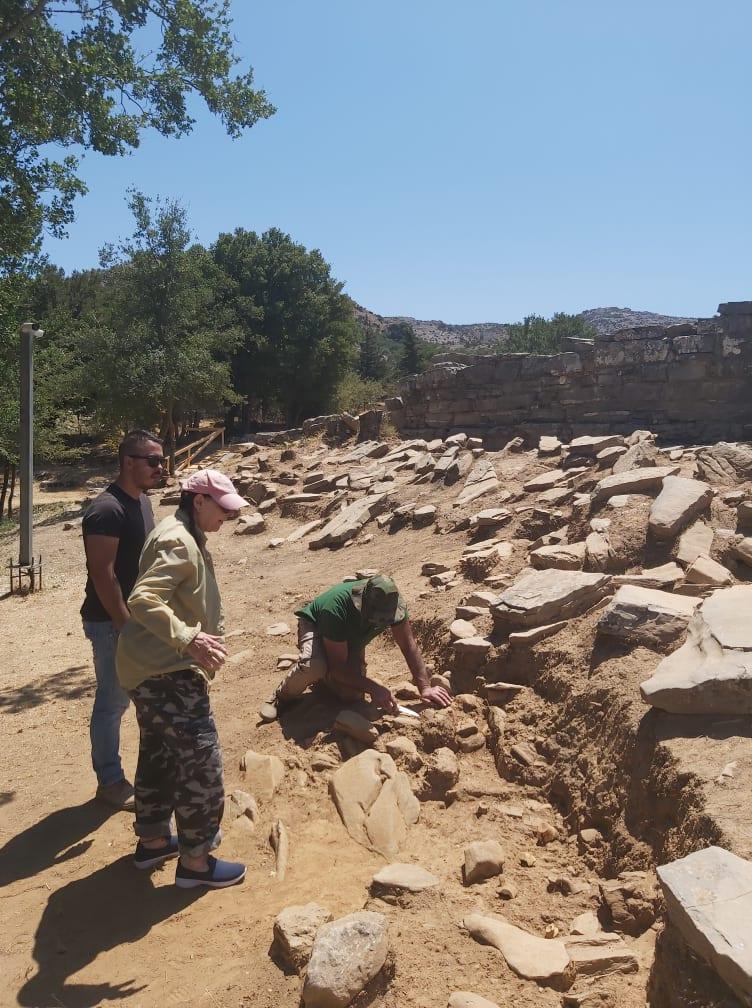 "Αυλαία" στις ανασκαφές στο Ανάκτορο της Ζωμίνθου