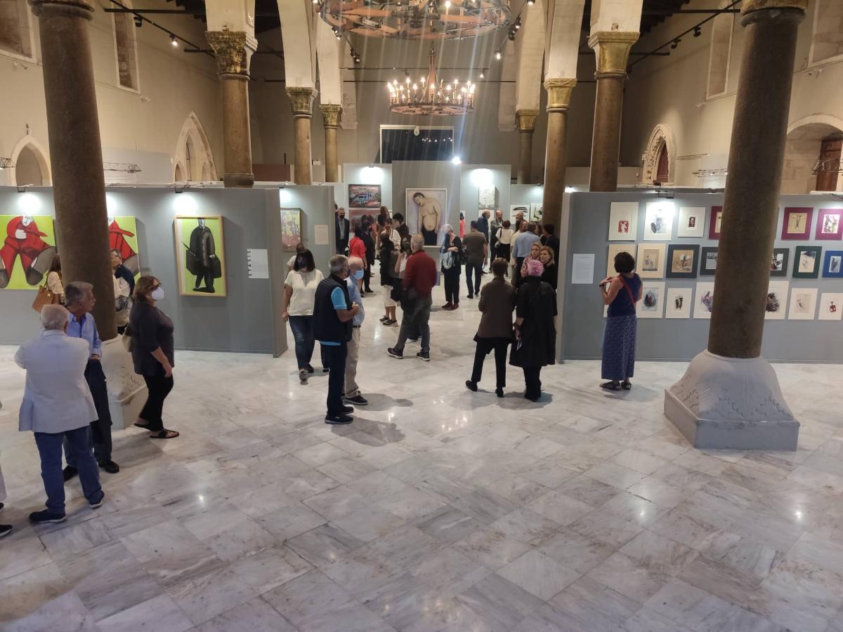 Με επιτυχία τα εγκαίνια της Εικαστικής Έκθεσης με έργα του Δημήτρη Τζάνη 3 Με επιτυχία τα εγκαίνια της Εικαστικής Έκθεσης με έργα του Δημήτρη Τζάνη