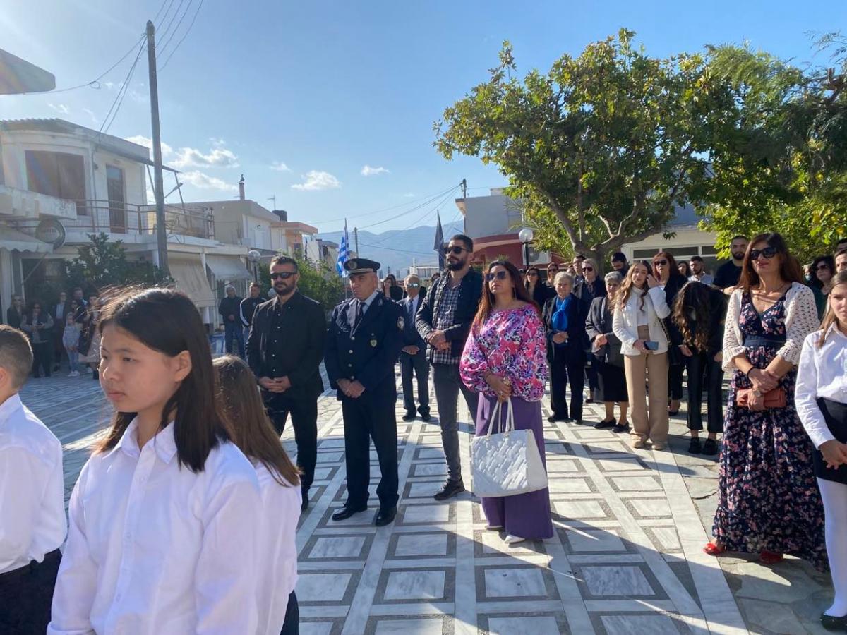 Με λαμπρότητα οι εκδηλώσεις για την Εθνική Επέτειο της 28ης Οκτωβρίου στον Δήμο Γόρτυνας 7 Με λαμπρότητα οι εκδηλώσεις για την Εθνική Επέτειο της 28ης Οκτωβρίου στον Δήμο Γόρτυνας