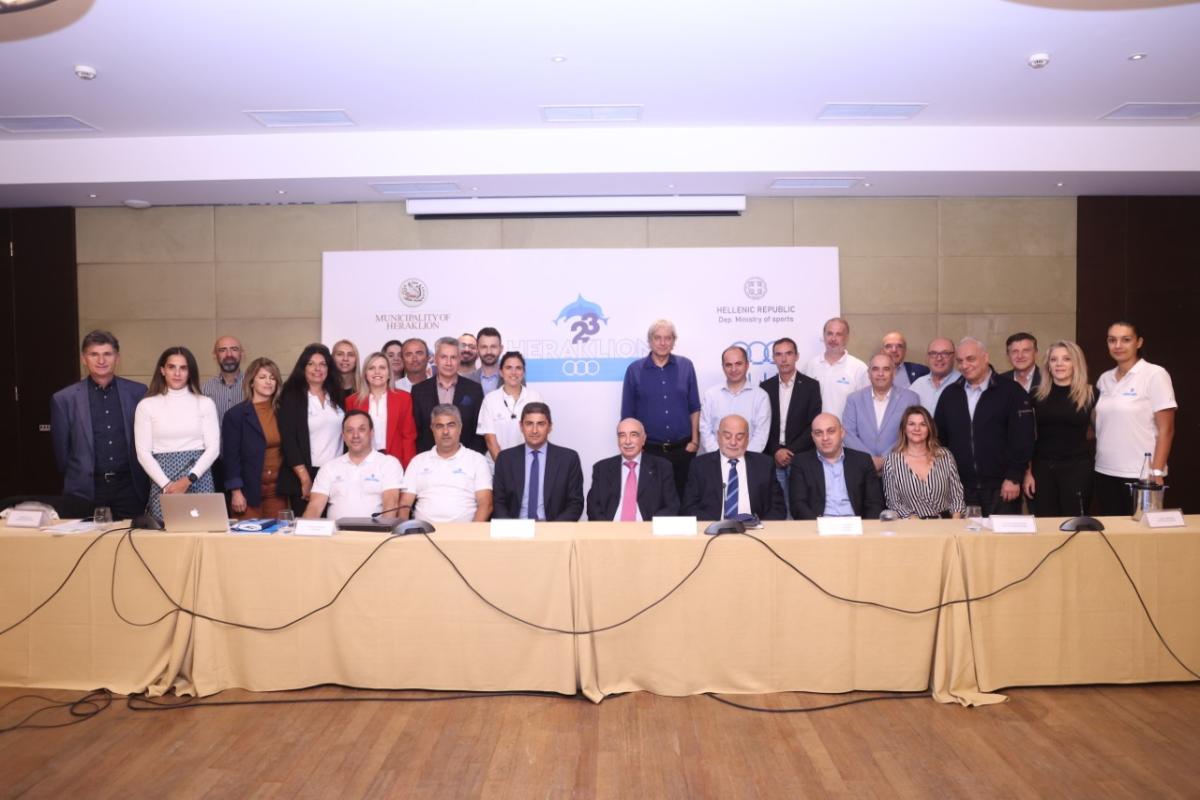 Πυρετώδης προετοιμασίες για τους 3ους Μεσογειακούς Παράκτιους Αγώνες «Ηράκλειο 2023» (pics)