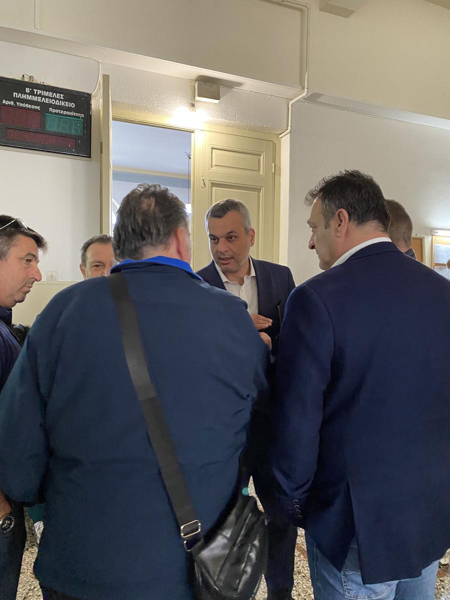 Σταθερός συμπαραστάτης των συμβασιούχων εργαζομένων του Δήμου Ηρακλείου ο Χάρης Μαμουλάκης