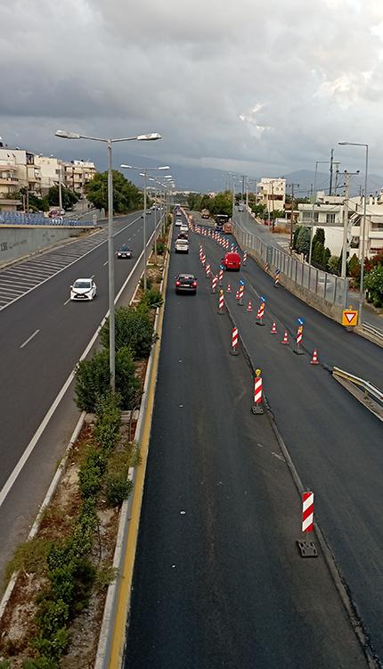 ΒΟΑΚ: Συνεχίζεται η ασφαλτόστρωση - Ποιες οι νέες κυκλοφοριακές ρυθμίσεις